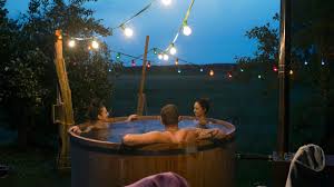 A large, usually wooden, container full of hot water in which more than one person can sit 2. Comparing A Hot Tub And Spa