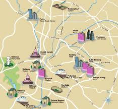 Original Png 600 554 Kuala Lumpur Map Kuala Lumpur Tourist Attraction