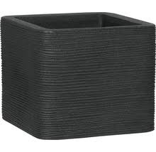 Als an einem blumentopf anthrazit interessierter kunde der als an einem blumentopf. Pflanztopf Geli Rillen Kunststoff 50x50x39 Cm Anthrazit Bei Hornbach Kaufen