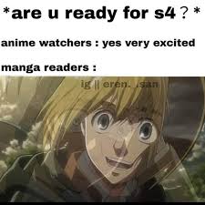 26 2k Likes 298 Comments Aot Memes Jean And Arlert On Instagram Manga Reader Or Not S Attack On Titan Season Attack On Titan Meme Attack On Titan Anime