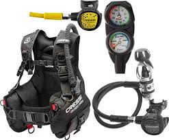 cressi start pro bcd compact reg gauge dive package