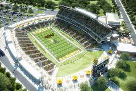 sports recreation new football stadium alabama state