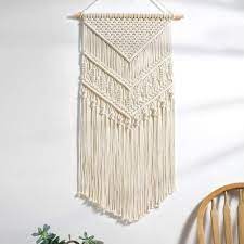 Maybe you would like to learn more about one of these? Macrame Woven Wall Hanging Boho Chic Bohemian Room Geometric Living Room Art Decor Beautiful Apartment Dorm Home Decoration Gift Interiordekkor