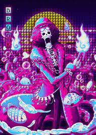 Brook One Piece Poster By Introv Art Displate One Piece Anime One Piece Manga One Piece Drawing