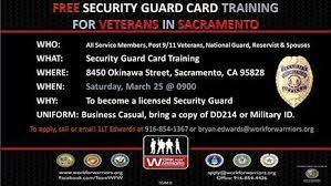 You must have your provisional document on you at all times while working. Free Security Guard Card California National Guard Facebook