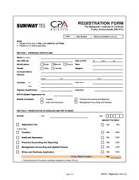 Malaysian institute of certified public accountants. Fillable Online Registration Form The Malaysian Institute Of Certified Public Accountants Micpa Fax Email Print Pdffiller