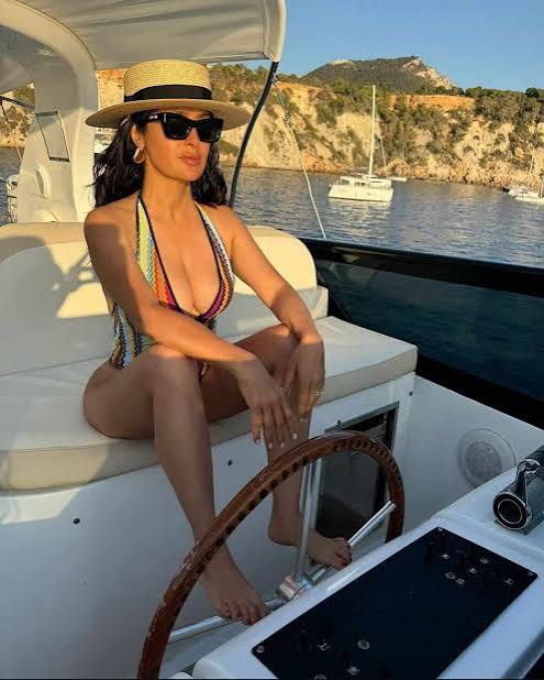 Salma Hayek Shared 18 Bikini Pics for Her 58th Birthday