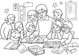 Mewarnai gambar rumah yang terakhir ini juga termasuk dalam kategori rumah modern dimana rumah ini terletak di sebuah perkotaan yang terdapat jalan daftar gambar mewarnai untuk anak sekolah minggu. Gambar Mewarnai Kegiatan Belajar