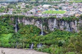 Another picture taken in baños de agua santa, ecuador. Soccer Field In Banos De Agua Santa Popular Tourist Destination Stock Photo Picture And Royalty Free Image Image 59076904