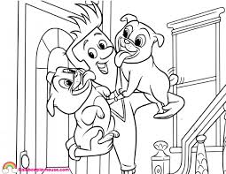 Puppy Dog Pals Coloring Page Bob Bingo And Rolly Rainbow Playhouse Coloring Pages For Kids Imprimiveis Colorir Bingo