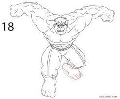 how to draw hulk step by step pictures cool2bkids hulk painting easy disney drawings avengers drawings