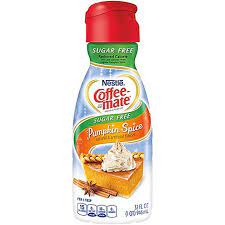 Transform the coffee you like into the coffee you love with coffee mate pumpkin spice coffee creamer. Coffee Mate Coffee Creamer Liquid Pumpkin Spice Sugar Free 32 Fl Oz Vons