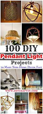 When installing your pendant light, how high you hang it depends on how you're going to use it. 100 Diy Pendant Light Projects To Make Your Home Decoration Easy