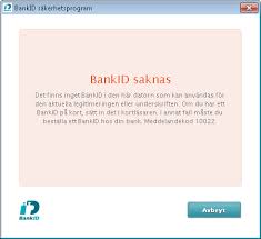 Sperretenesta er open heile døgnet. Los Problemet Med Bankid Fel 10022
