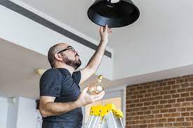 You can also hire a good handyman with a tall ladder or have them rent a lift to change the light bulbs. How To Change A Light Bulb In High Ceilings At Your Office Business Partner Magazine
