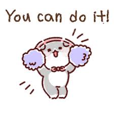 Cute and motivational drawings to brighten your day! You Can Do It Gifs Tenor
