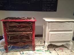 Peindre meuble blanc effet vieilli. Comment Faire Un Effet Ecaille Ou Vieilli Avec La Peinture Deconome