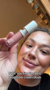 The @elfcosmetics Peach Perfect Camo Liquid Blush is 🤌🏼✨ #creamblush...