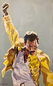 Free shipping on orders over $25 shipped by amazon. Freddie Mercury Me Acrylic Paint 2019 Art
