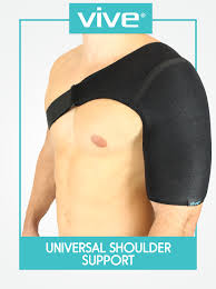Pain & pain management · 7 years ago. Amazon Com Vive Shoulder Brace Rotator Cuff Compression Support Men Women Left Right Arm Injury Prevention Stabilizer Sleeve Wrap Immobilizer For Dislocated Ac Joint Labrum Tear Pain Black Health