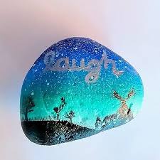 Of course, you'll then have to anonymously leave the painted stone in a public place (think parks , stores, parking lots, etc.) for someone else to find. Search Saratoga Plan Trails For Painted Rocks The Adirondack Almanack