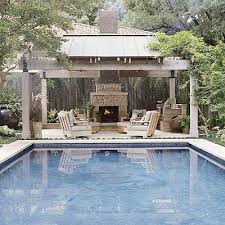 Take a look at these six featured pool patio designs below to gather ideas for creating your ideal poolside living space. 21 Patio Ideas For An Inviting Outdoor Space You Ll Never Want To Leave Outdoor Pavilion Rectangular Pool Pool Houses