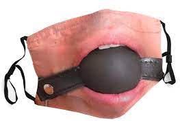 Ball Gag Face Mask Funny Gift for Him Dom Sub Filter - Etsy Israel