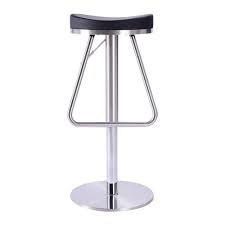 Liaomu Counter Stools Modern Design Backs Kitchen Backless Leather Seat Stainless Steel Swivel Assemble Stainless Steel Bar Stools Bar Stools Modern Bar Stools