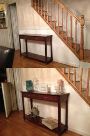 Entry Table Console Table Entryway Stairs Stair Decor Living Room Makeover Home Decor