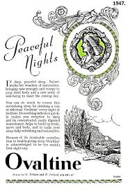 Bits And Pieces Song Advert 1947 Ovatine Advert Ovaltine Hot Drink Ads