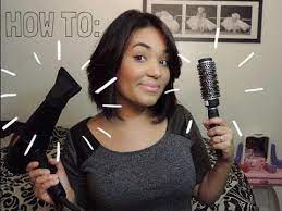 Blow dry the lowest layers with a round brush. How To Blow Dry Short Hair With Volume Youtube