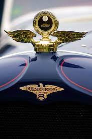 1927 Duesenberg X Mcfarlan Roadster Hood Ornaments Retro Cars Antique Cars