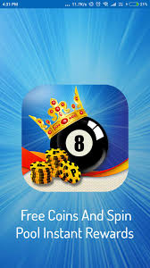 Its always hard to find out rewards links, for that we create this 8ball pool instant rewards unlimited coins & cash to apply all available 8 ball pool rewards on your account with just simple. Free Coins And Spin Pool Instant Rewards For Android Apk Download