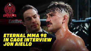 Eternal MMA 98: Jon Aiello: In Cage Interview