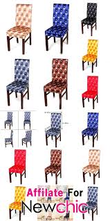 7 colors spandex elastic stretch chair cover removable antifouling dining seat covering room decor u stretch chair covers chair cover decor