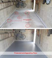 Repairing floors is easy if you know what you're doing. Robert S Rust Bullet Transformation Garage Floor Coatings Garage Floor Paint Garage Playroom