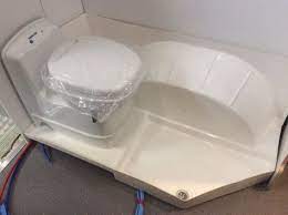 Accordion door, toilet, light, paneling. Shower Tray Campervan Conversion Motorhome Fiat Peugeot Citroen Mercedes Crafter Ebay Camper Van Shower Shower Tray Campervan Conversions
