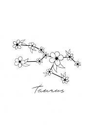 Taurus Star Sign Constellation Taurus Tattoos Taurus Star Sign Taurus Symbol Tattoo