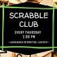 Scrabble Club @ Lakewood Memorial Library