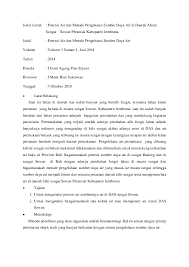Resume jurnal adalah salah satu metode untuk mempersingkat makalah dalam menampilkan karya tulis. Doc Contoh Resume Jurnal Made Doni Yasa Academia Edu