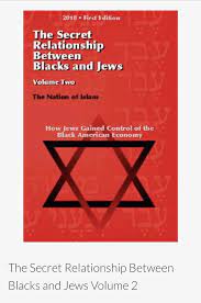 The Secret Relationship Between Blacks and Jews, Vol. 2 Book Brand New |  eBay