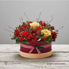 Burgundy Beauty Hatbox