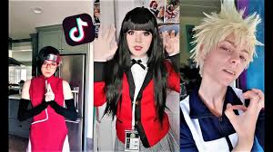 اشخاص يقلدون شخصيات الانمي على Tiktok تيك توك 4 Youtube