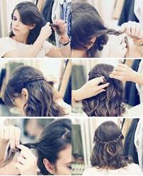 3 idées coiffures pour cheveux courts tutoriel coiffure de côté pour cheveux. 4 Tutos De Coiffures Tressees Pour Les Cheveux Courts