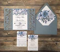 This Item Is Unavailable Etsy Pocket Wedding Invitations Dusty Blue Weddings Wedding Cards