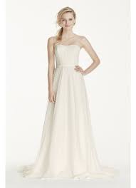 What shoes to wear with a polka dot dress let your dress be the start of your look. Strapless Polka Dot A Line Dress David S Bridal