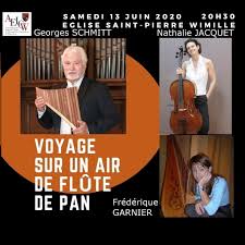 Annule Voyage Sur Un Air De Flute De Pan Schmitt Flute De Pan Garnier Harpe Jaquet Violoncelle Association Des Amis De L Eglise De L Immaculee Conception De Wimereux