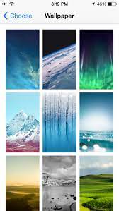 Fix Wallpaper Zooming On Ios 7 1 With Perspective Zoom
