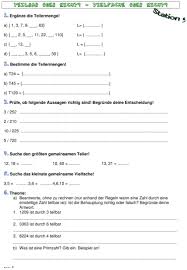 Ubungsblatt Zu Teiler Und Primzahlen Primzahlen Mathematik Mathematik Lernen