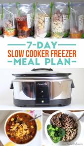 We did not find results for: 7 Day Slow Cooker Freezer Meal Plan Slow Cooker Freezer Meals Freezer Meal Planning Freezer Crockpot Meals
